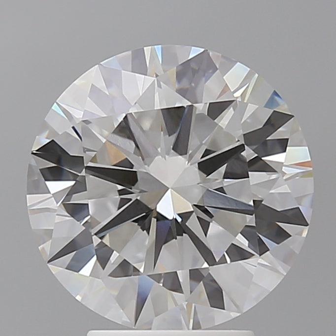 4.01 Carat Round Shaped, Excellent Cut, E Color, VVS2 Clarity, IGI Certified Lab Grown Diamond