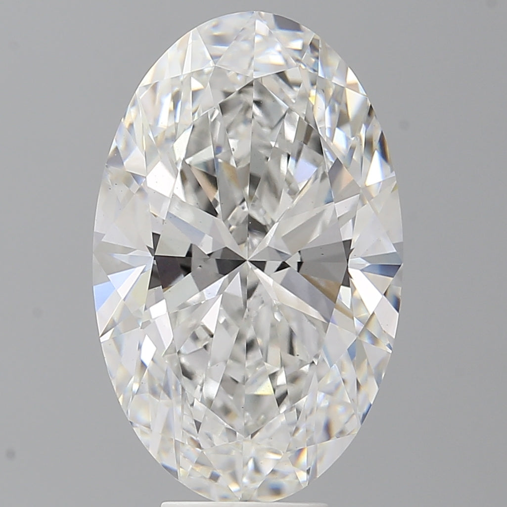 8.07 Carat Oval Shaped, Ideal Cut, E Color, VS1 Clarity, IGI Certified Lab Grown Diamond