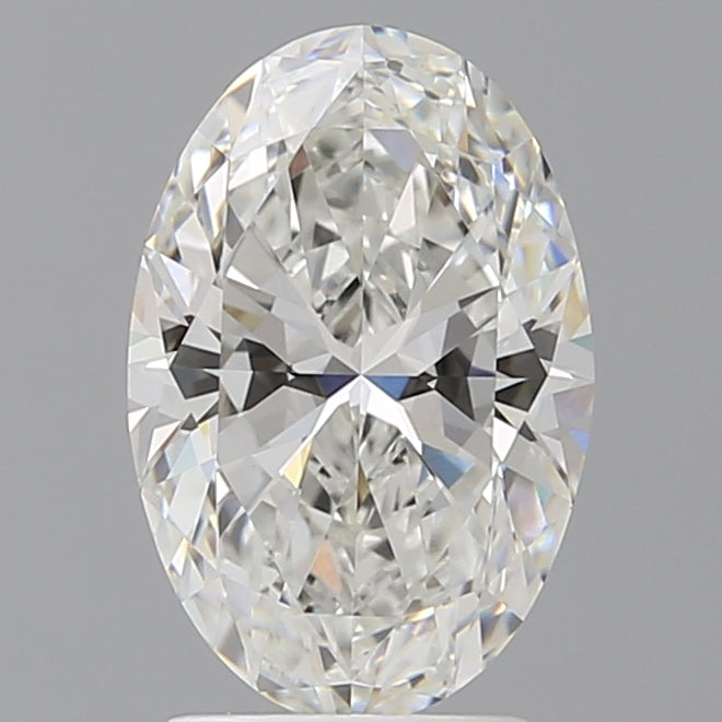 2.55 Carat Oval Shaped, Ideal Cut, F Color, VVS2 Clarity, IGI Certified Lab Grown Diamond