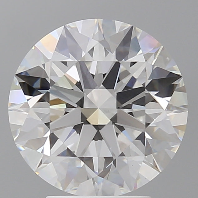 4.06 Carat Round Shaped, Excellent Cut, E Color, VS1 Clarity, IGI Certified Lab Grown Diamond