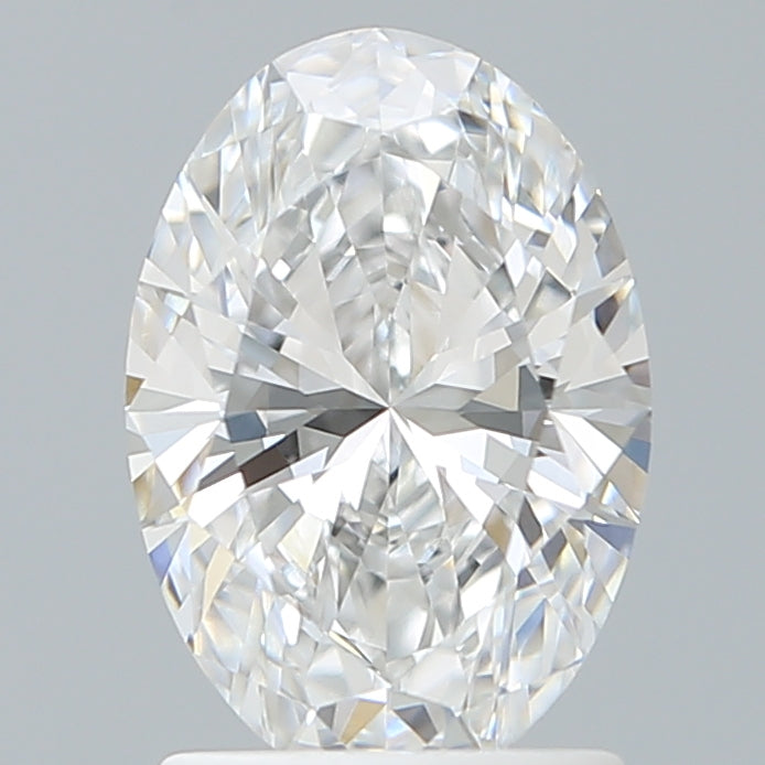 1.60 Carat Oval Shaped, Ideal Cut, D Color, VVS2 Clarity, IGI Certified Lab Grown Diamond