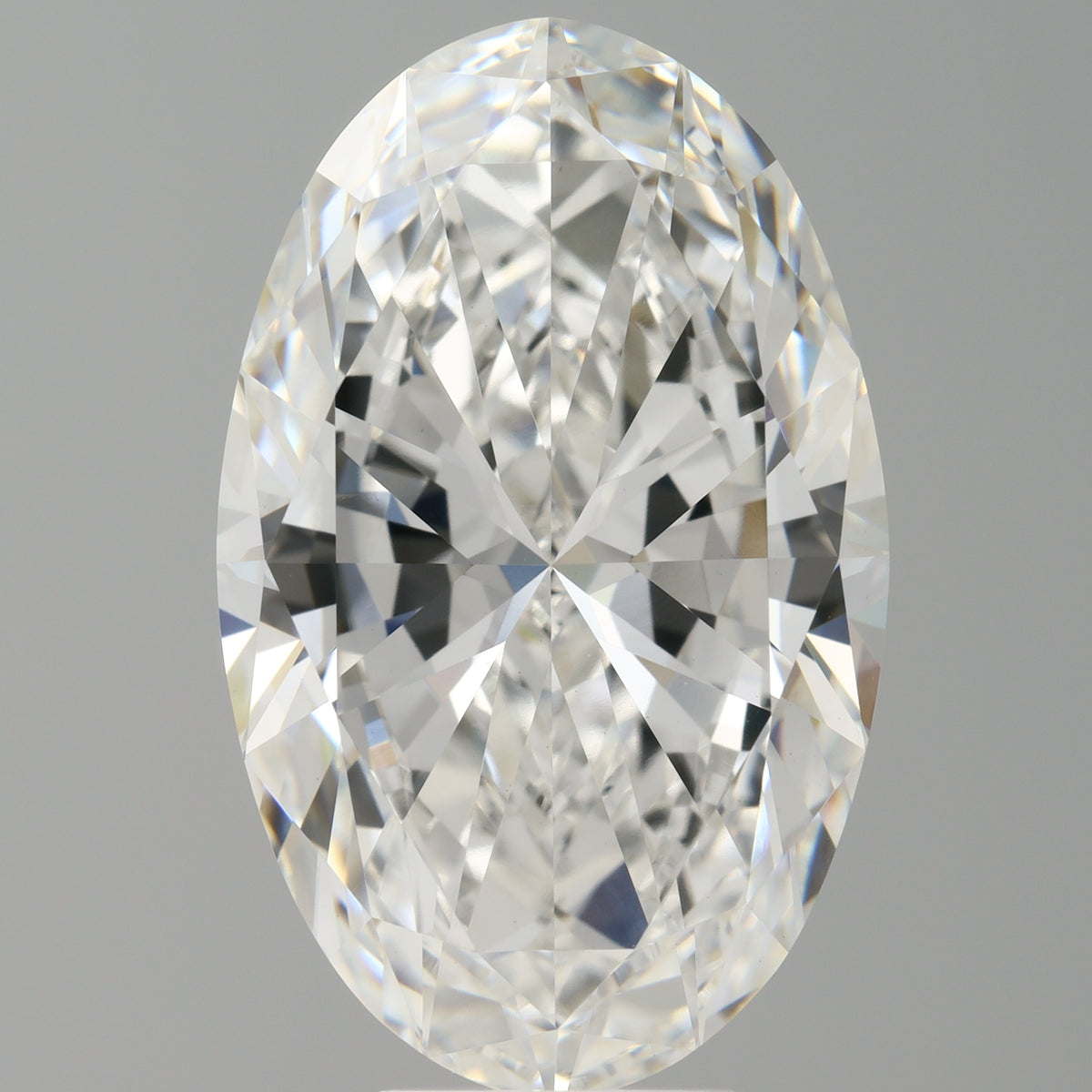 8.05 Carat Oval Shaped, Ideal Cut, E Color, VVS2 Clarity, IGI Certified Lab Grown Diamond