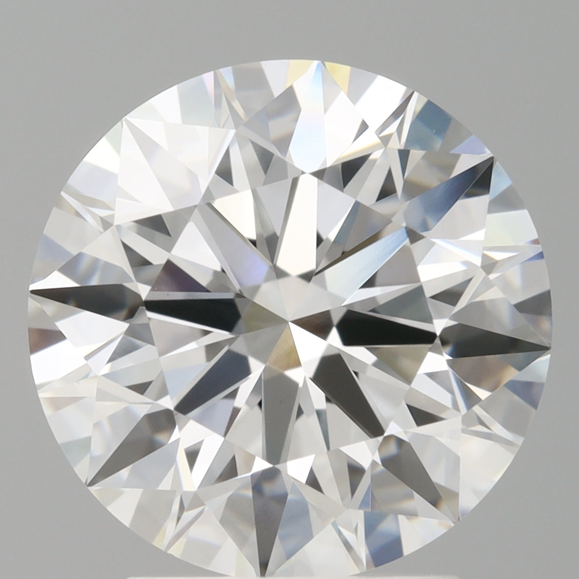 3.04 Carat Round Shaped, Ideal Cut, E Color, VVS2 Clarity, IGI Certified Lab Grown Diamond