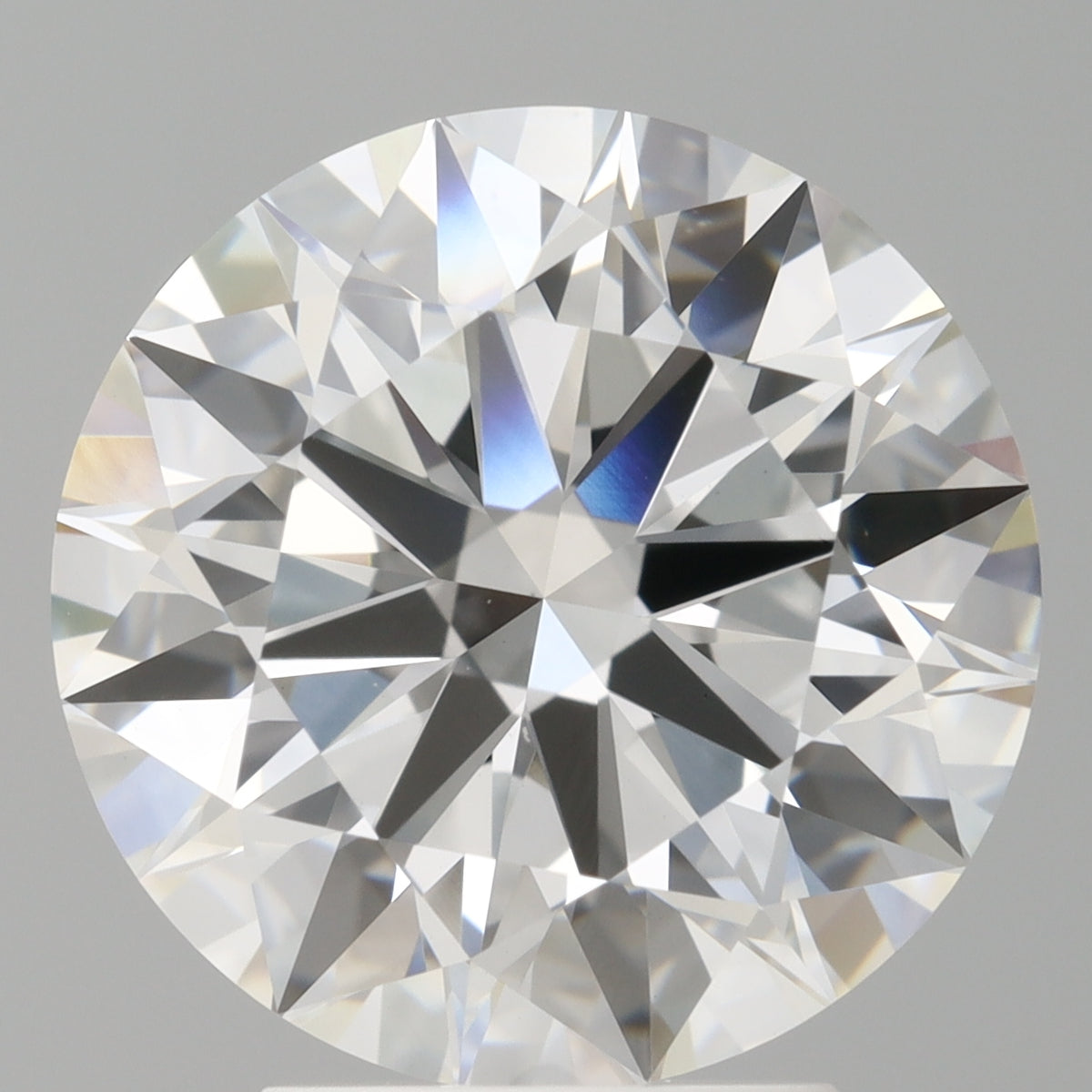 4.02 Carat Round Shaped, Ideal Cut, E Color, VVS2 Clarity, IGI Certified Lab Grown Diamond