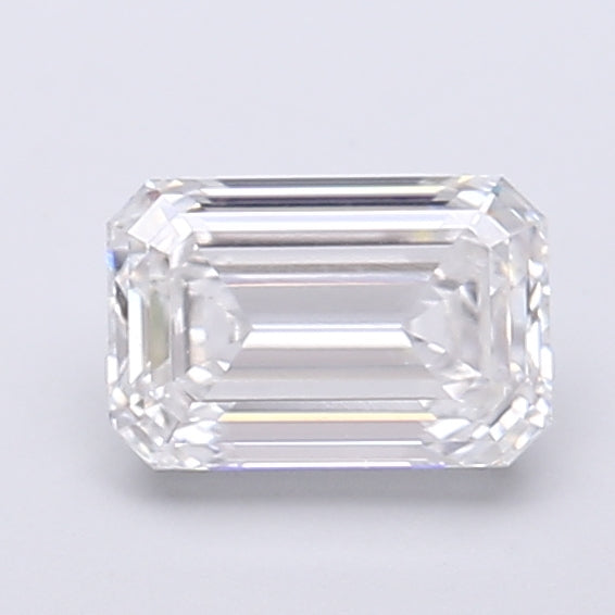 1.09 Carat Emerald Shaped, Very Good Cut, E Color, VVS1 Clarity, IGI Certified Lab Grown Diamond