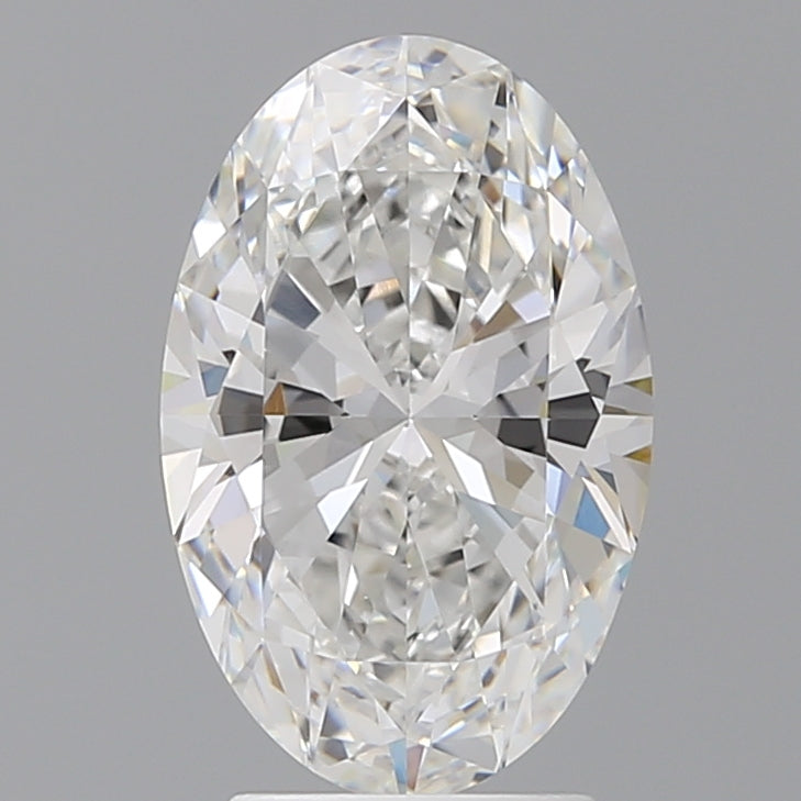 3.10 Carat Oval Shaped, Ideal Cut, E Color, VVS2 Clarity, IGI Certified Lab Grown Diamond