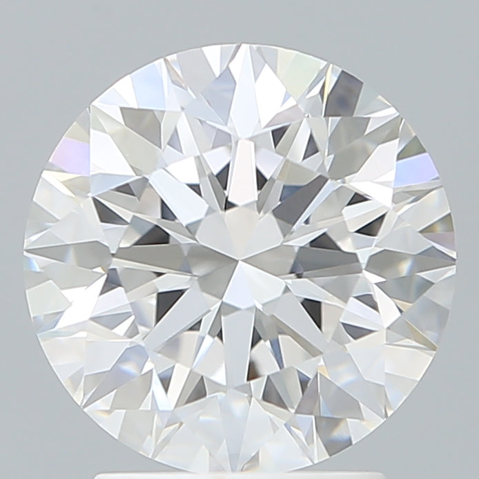 2.70 Carat Round Shaped, Excellent Cut, D Color, VVS2 Clarity, IGI Certified Lab Grown Diamond