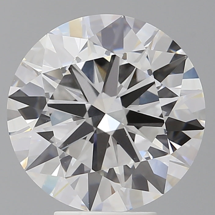 5.53 Carat Round Shaped, Ideal Cut, E Color, VVS2 Clarity, IGI Certified Lab Grown Diamond