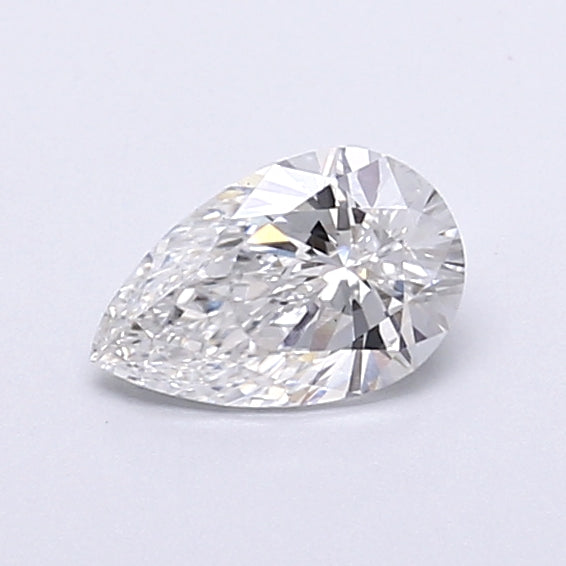 0.69 Carat Pear Shaped, Very Good Cut, E Color, VS1 Clarity, IGI Certified Lab Grown Diamond