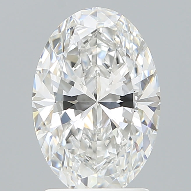 2.10 Carat Oval Shaped, Ideal Cut, E Color, VVS1 Clarity, IGI Certified Lab Grown Diamond