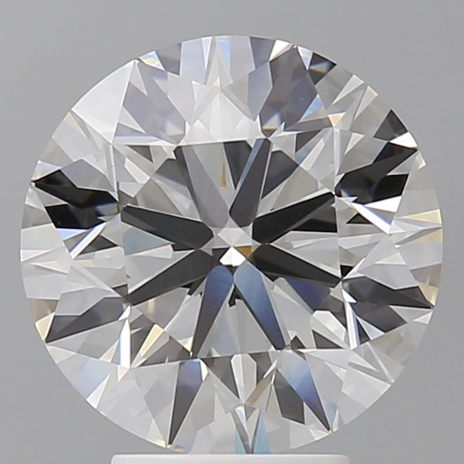 4.53 Carat Round Shaped, Ideal Cut, F Color, VVS2 Clarity, IGI Certified Lab Grown Diamond