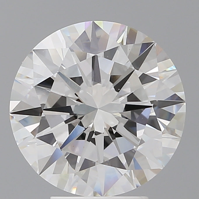 4.59 Carat Round Shaped, Excellent Cut, F Color, VS1 Clarity, IGI Certified Lab Grown Diamond