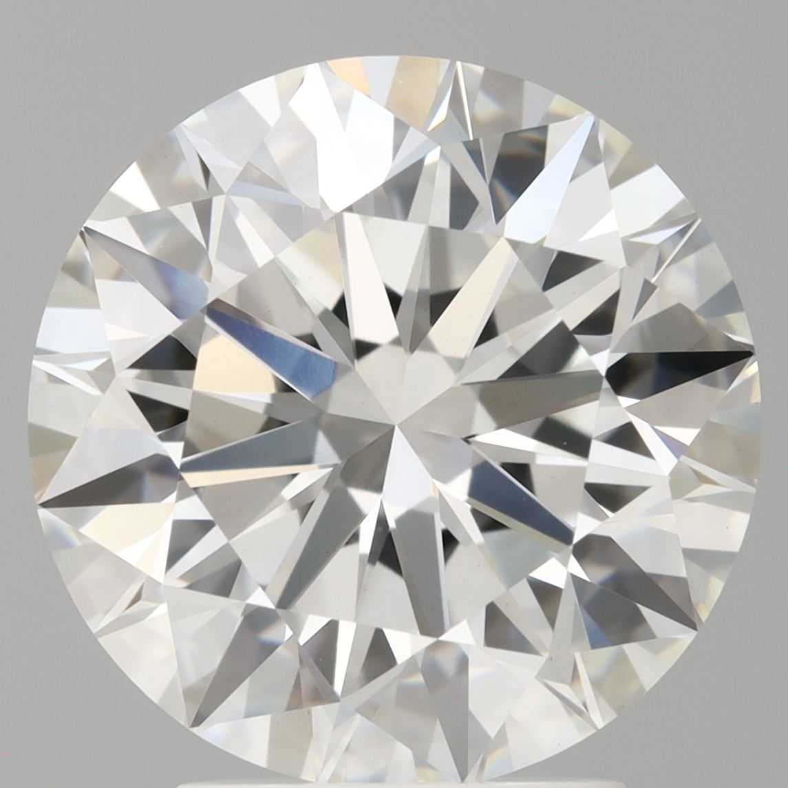 3.55 Carat Round Shaped, Ideal Cut, E Color, VVS2 Clarity, IGI Certified Lab Grown Diamond