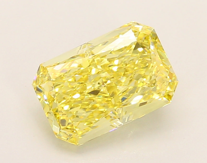 2.54 Carat Radiant Shaped, Excellent Cut, VS1 Clarity, IGI Certified Lab Grown Diamond