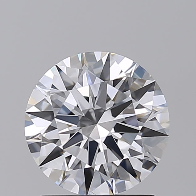 1.55 Carat Round Shaped, Excellent Cut, D Color, VS2 Clarity, GIA Certified Lab Grown Diamond