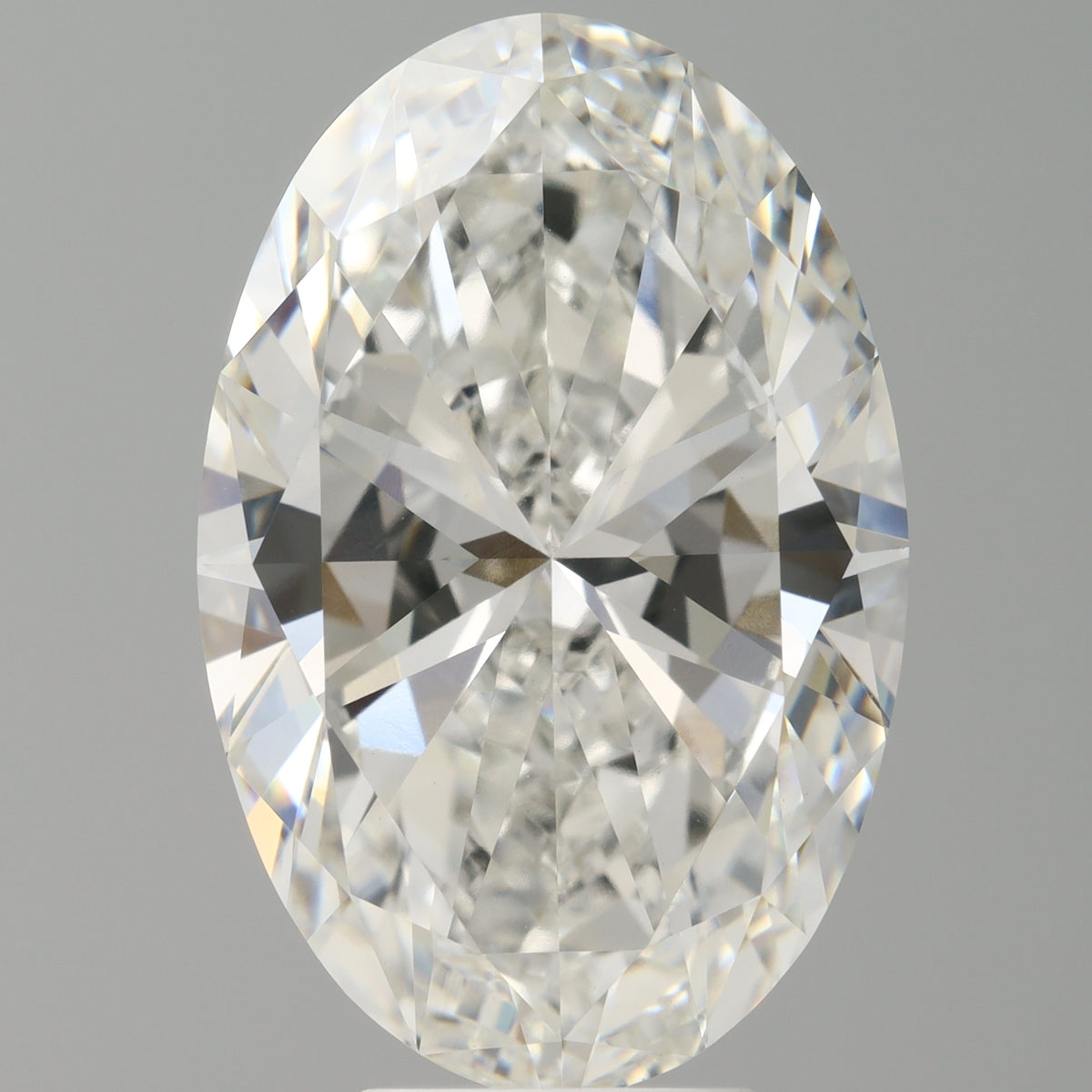 7.51 Carat Oval Shaped, Ideal Cut, E Color, VVS2 Clarity, IGI Certified Lab Grown Diamond