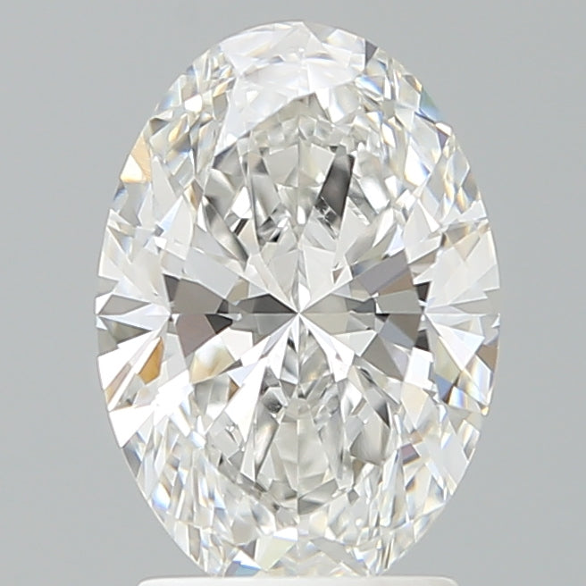 2.26 Carat Oval Shaped, Ideal Cut, E Color, VVS1 Clarity, IGI Certified Lab Grown Diamond
