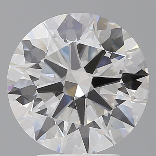 4.06 Carat Round Shaped, Ideal Cut, E Color, VVS2 Clarity, IGI Certified Lab Grown Diamond