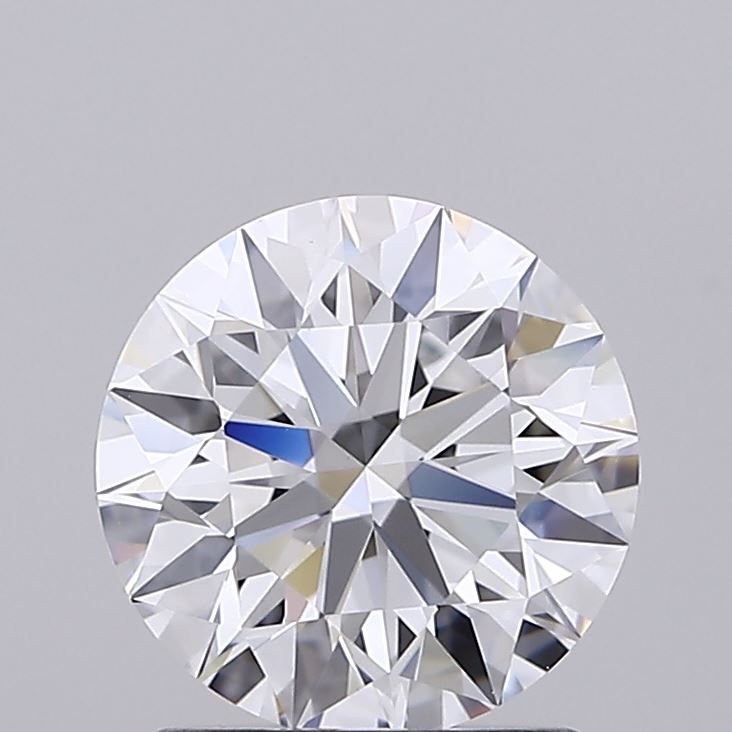 1.53 Carat Round Shaped, Ideal Cut, D Color, VS1 Clarity, IGI Certified Lab Grown Diamond