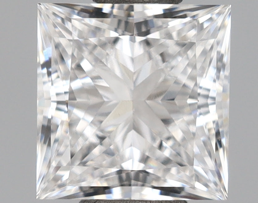 1.01 Carat Princess Shaped, Ideal Cut, E Color, VVS1 Clarity, IGI Certified Lab Grown Diamond