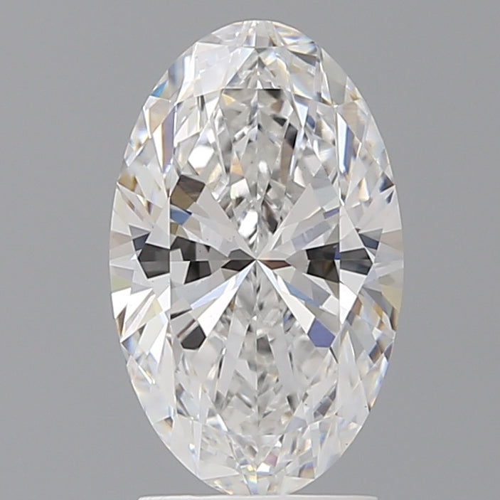 2.54 Carat Oval Shaped, Ideal Cut, D Color, VS1 Clarity, IGI Certified Lab Grown Diamond