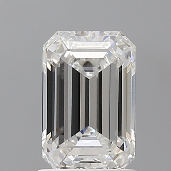1.59 Carat Emerald Shaped, Ideal Cut, E Color, VVS2 Clarity, IGI Certified Lab Grown Diamond