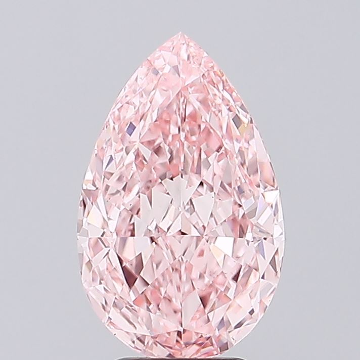 4.00 Carat Pear Shaped, Very Good Cut, VS1 Clarity, IGI Certified Lab Grown Diamond