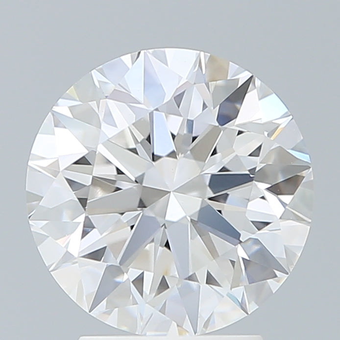 3.18 Carat Round Shaped, Ideal Cut, E Color, VVS2 Clarity, IGI Certified Lab Grown Diamond