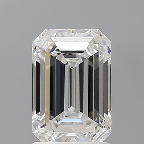 1.55 Carat Emerald Shaped, Ideal Cut, E Color, VVS2 Clarity, IGI Certified Lab Grown Diamond