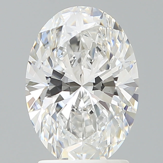 2.26 Carat Oval Shaped, Ideal Cut, E Color, VVS2 Clarity, IGI Certified Lab Grown Diamond