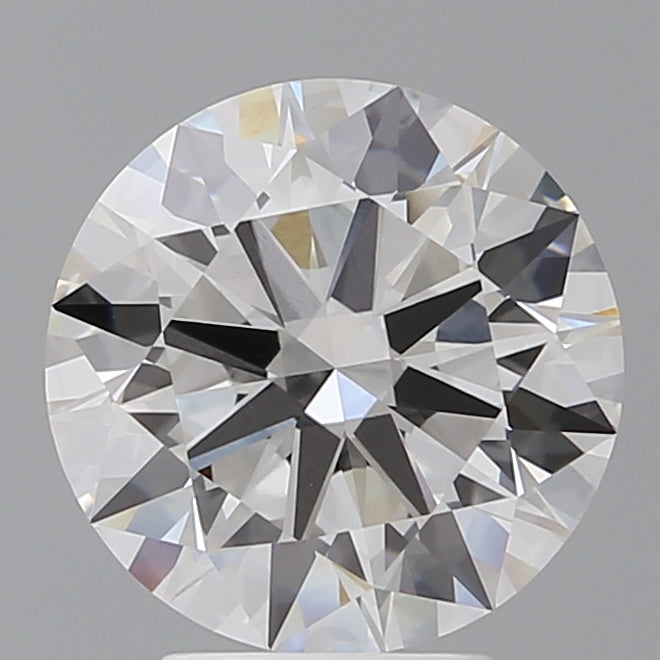 4.03 Carat Round Shaped, Excellent Cut, E Color, VVS2 Clarity, IGI Certified Lab Grown Diamond