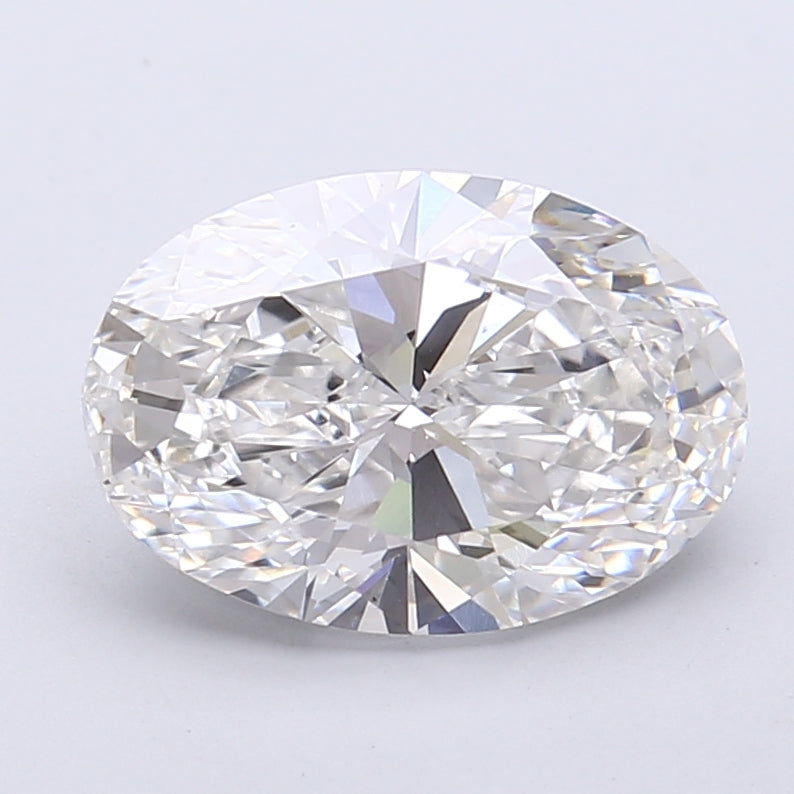 3.03 Carat Oval Shaped, Very Good Cut, E Color, VS1 Clarity, IGI Certified Lab Grown Diamond