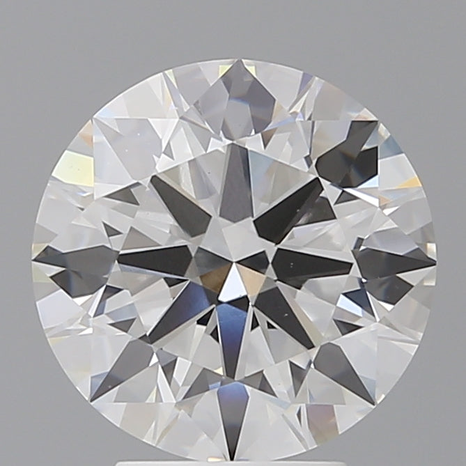 4.08 Carat Round Shaped, Ideal Cut, E Color, VVS2 Clarity, IGI Certified Lab Grown Diamond