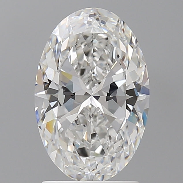 2.10 Carat Oval Shaped, Ideal Cut, E Color, VVS2 Clarity, IGI Certified Lab Grown Diamond
