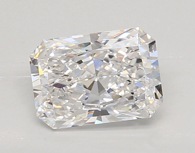 1.45 Carat Radiant Shaped, Ideal Cut, D Color, VS1 Clarity, IGI Certified Lab Grown Diamond