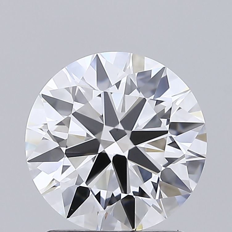 1.51 Carat Round Shaped, Ideal Cut, D Color, VVS2 Clarity, IGI Certified Lab Grown Diamond