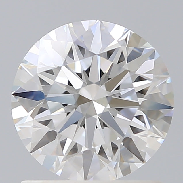 1.23 Carat Round Shaped, Ideal Cut, D Color, VS1 Clarity, IGI Certified Lab Grown Diamond