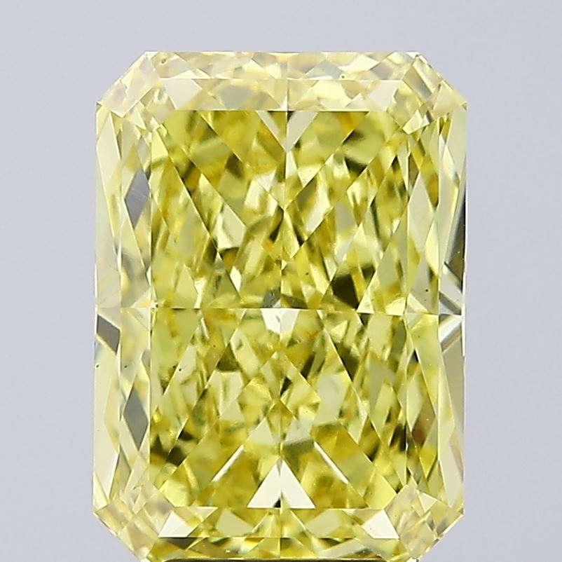 6.07 Carat Radiant Shaped, Ideal Cut, VS1 Clarity, IGI Certified Lab Grown Diamond