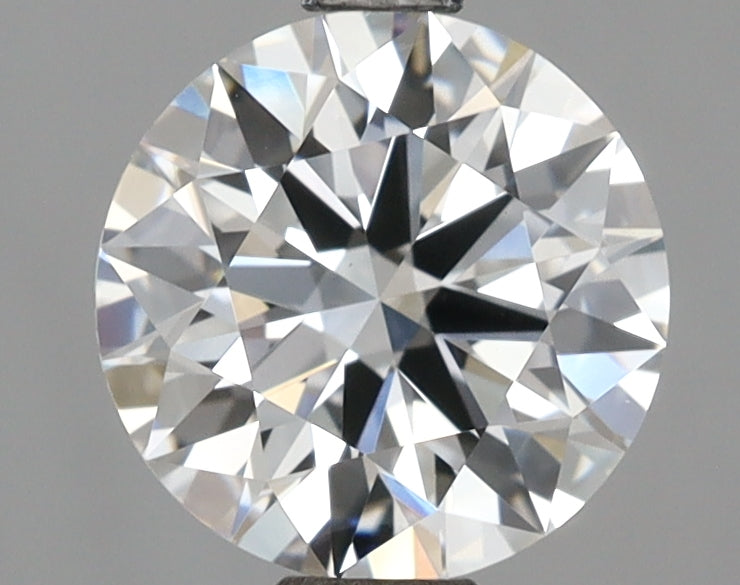 2.00 Carat Round Shaped, Excellent Cut, D Color, VVS2 Clarity, IGI Certified Lab Grown Diamond