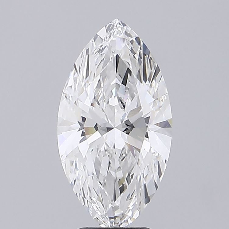 4.01 Carat Marquise Shaped, Ideal Cut, E Color, VVS1 Clarity, IGI Certified Lab Grown Diamond