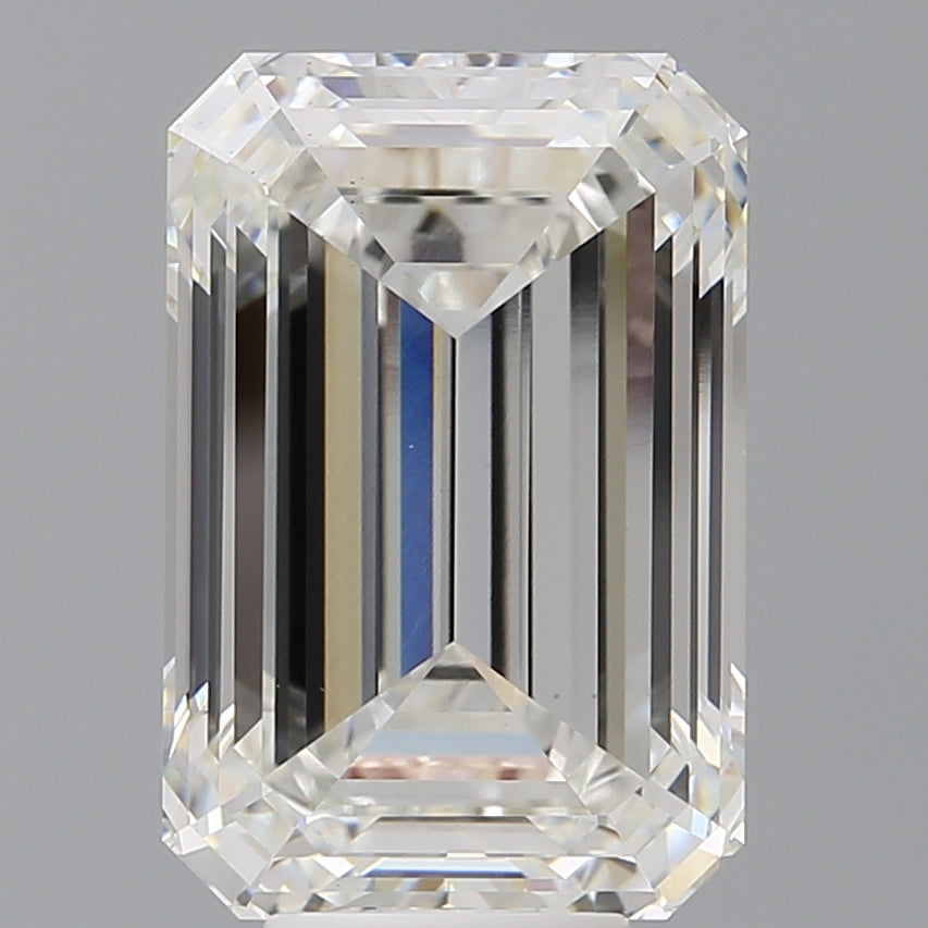 8.53 Carat Emerald Shaped, Ideal Cut, G Color, VS1 Clarity, IGI Certified Lab Grown Diamond