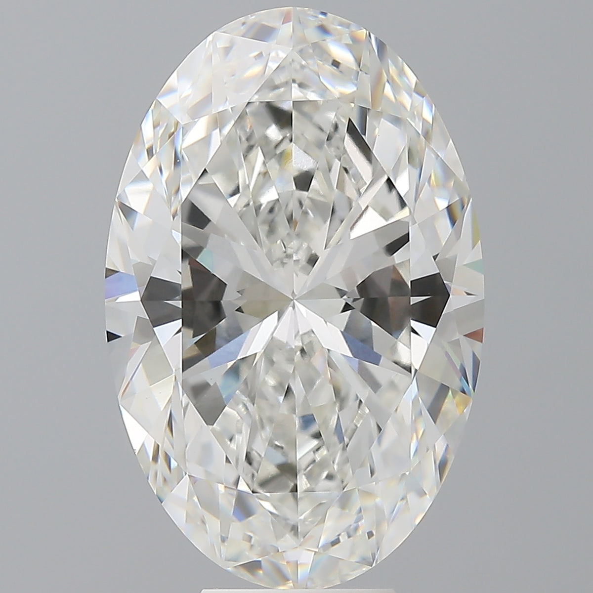9.58 Carat Oval Shaped, Ideal Cut, F Color, VVS2 Clarity, IGI Certified Lab Grown Diamond