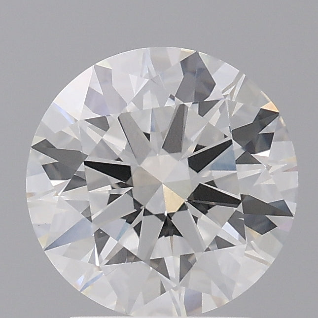 2.52 Carat Round Shaped, Ideal Cut, F Color, VVS2 Clarity, IGI Certified Lab Grown Diamond