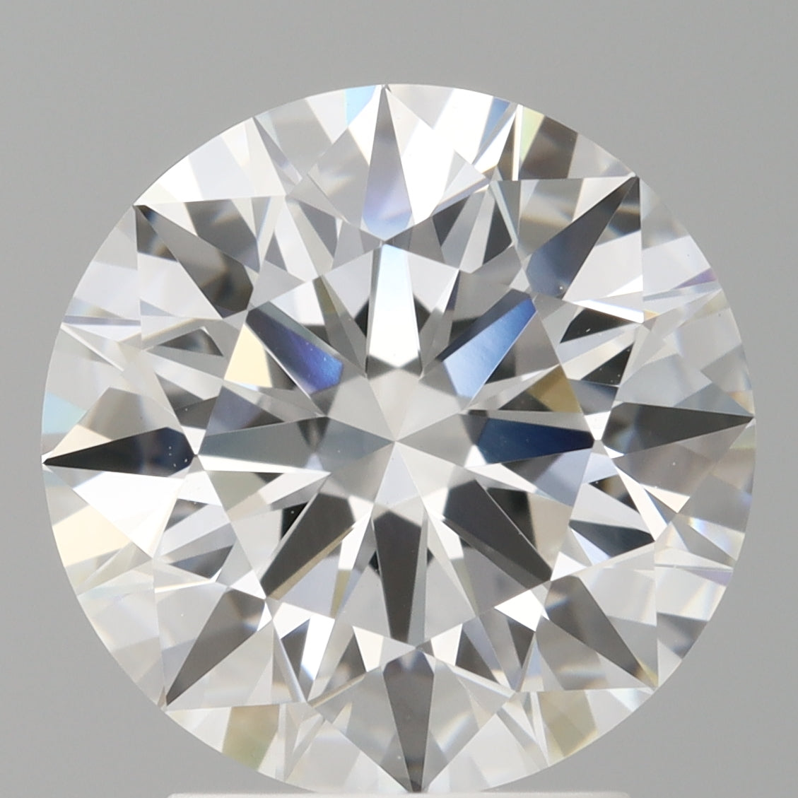 3.00 Carat Round Shaped, Very Good Cut, E Color, VVS2 Clarity, IGI Certified Lab Grown Diamond