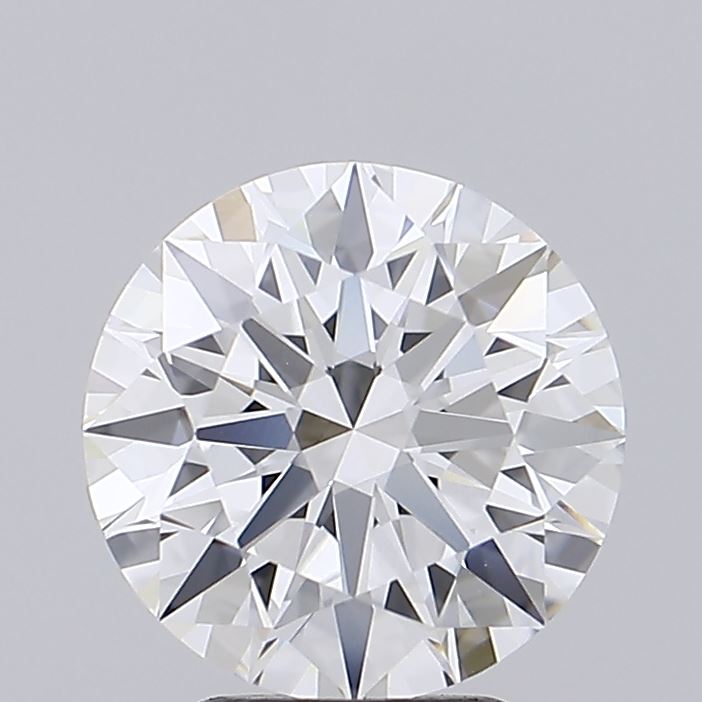 2.29 Carat Round Shaped, Ideal Cut, F Color, VVS2 Clarity, IGI Certified Lab Grown Diamond