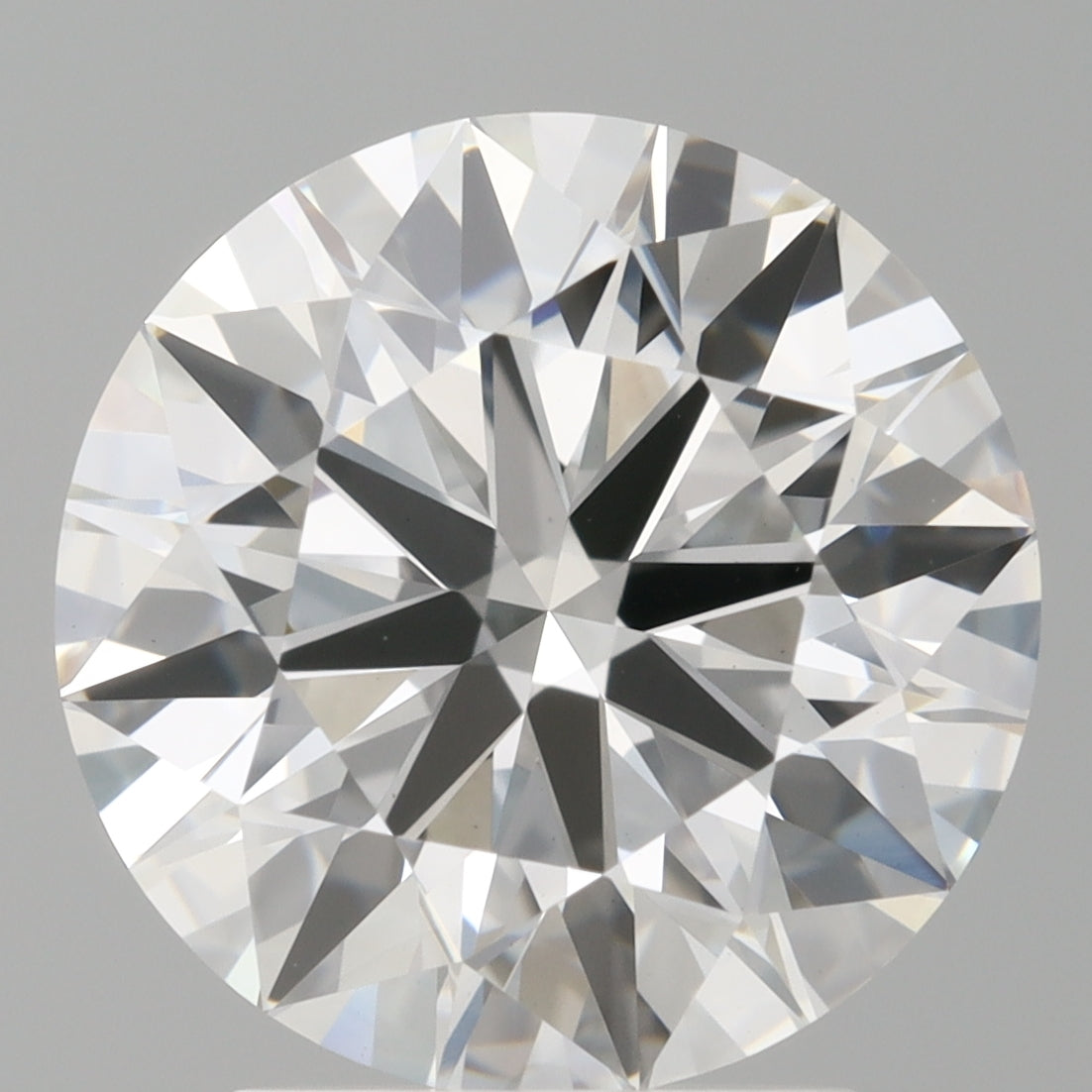 3.01 Carat Round Shaped, Excellent Cut, E Color, VVS2 Clarity, IGI Certified Lab Grown Diamond