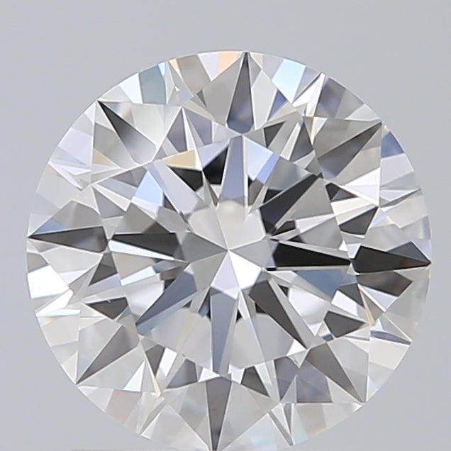 1.68 Carat Round Shaped, Excellent Cut, D Color, VS1 Clarity, IGI Certified Lab Grown Diamond
