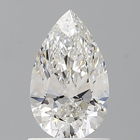1.05 Carat Pear Shaped, Ideal Cut, F Color, VVS1 Clarity, IGI Certified Lab Grown Diamond
