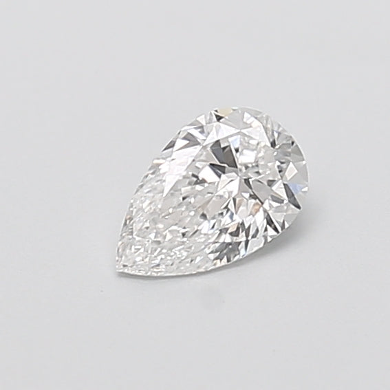 0.48 Carat Pear Shaped, Very Good Cut, E Color, VVS2 Clarity, IGI Certified Lab Grown Diamond