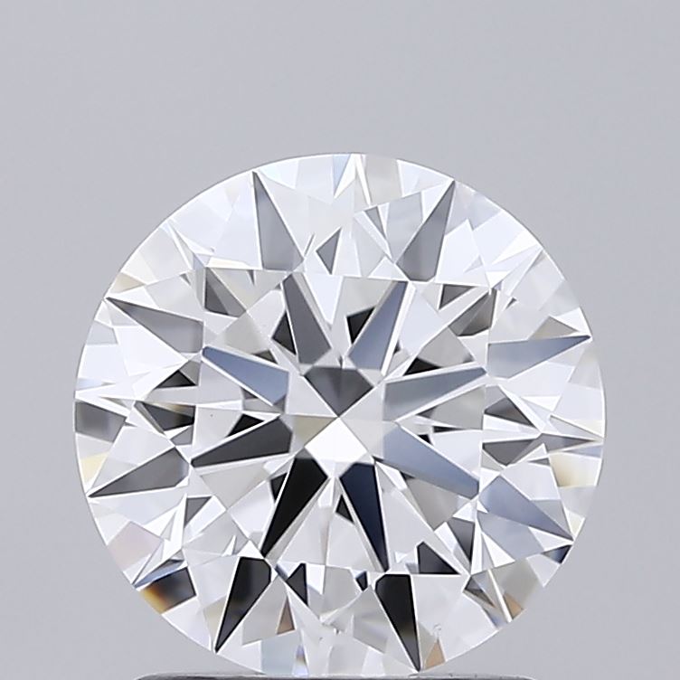 1.56 Carat Round Shaped, Ideal Cut, D Color, VS1 Clarity, IGI Certified Lab Grown Diamond